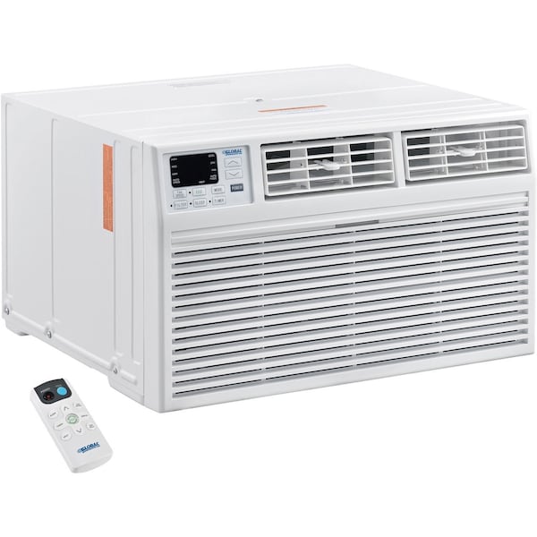 Global Industrial 14,000 BTU Through The Wall Air Conditioner, Cool with Heat, 208/230V 292861 - main